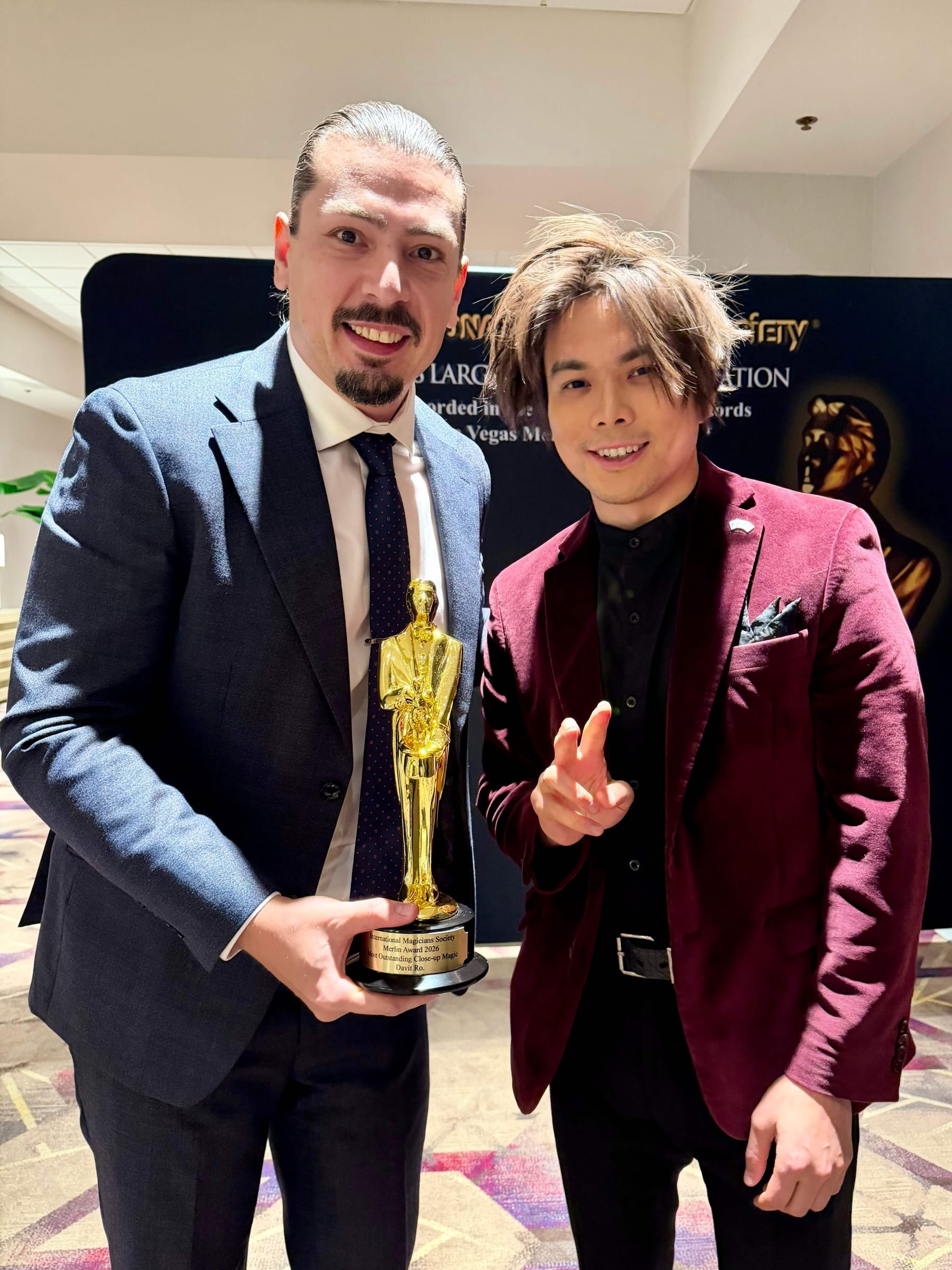 Davit Ro with Shin Lim