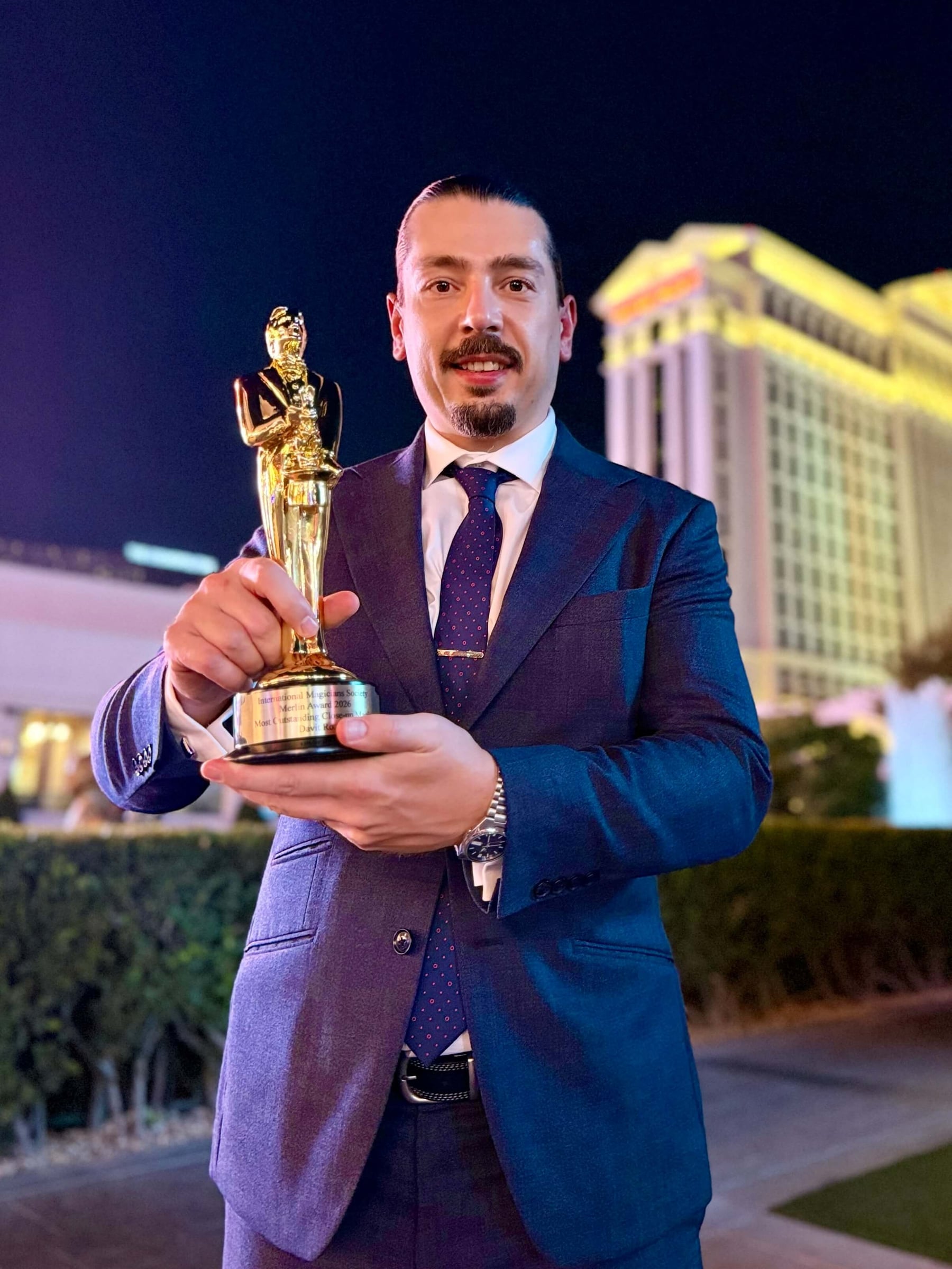 Davit Ro with Marlin Award
